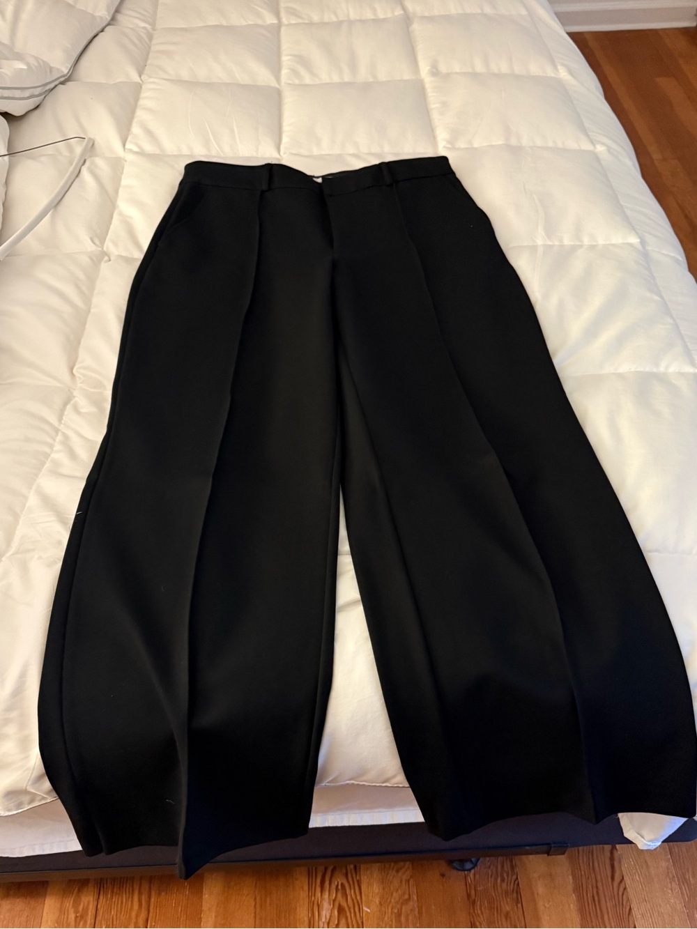 Everlane wide leg ponte trouser NWOT - Picture 7 of 8